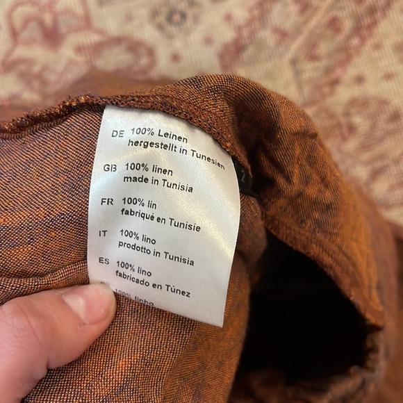 Elemente Clemente linen pants size 2 - Picture 6 of 7